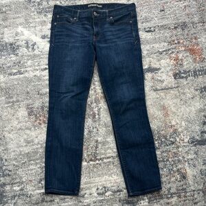 Express Stella Low Rise Women’s Dark Indigo Skinny Jeans